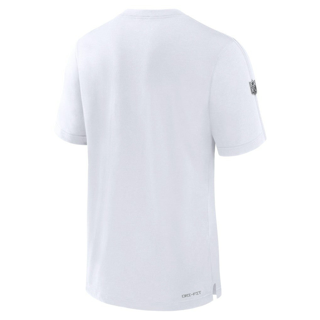 Las Vegas Raiders Sideline Player Performance T-Shirt - White | Nike online
