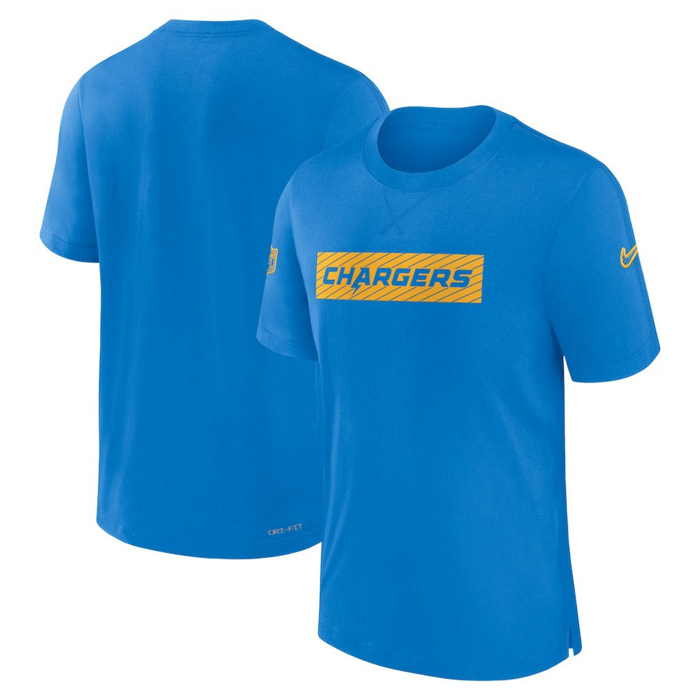 Los Angeles Chargers Sideline Player Performance T-Shirt - Powder Blue | Nike for sale