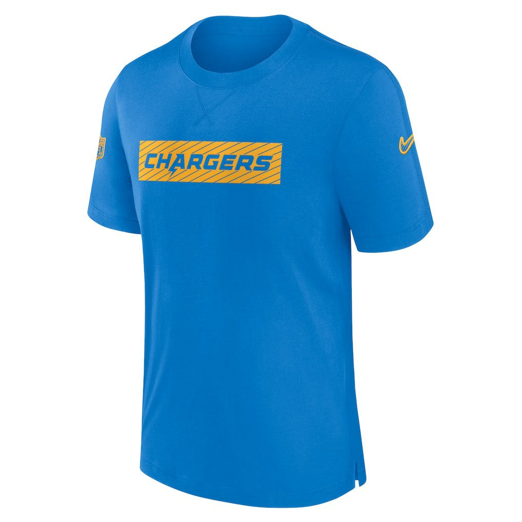 Los Angeles Chargers Sideline Player Performance T-Shirt - Powder Blue | Nike for sale