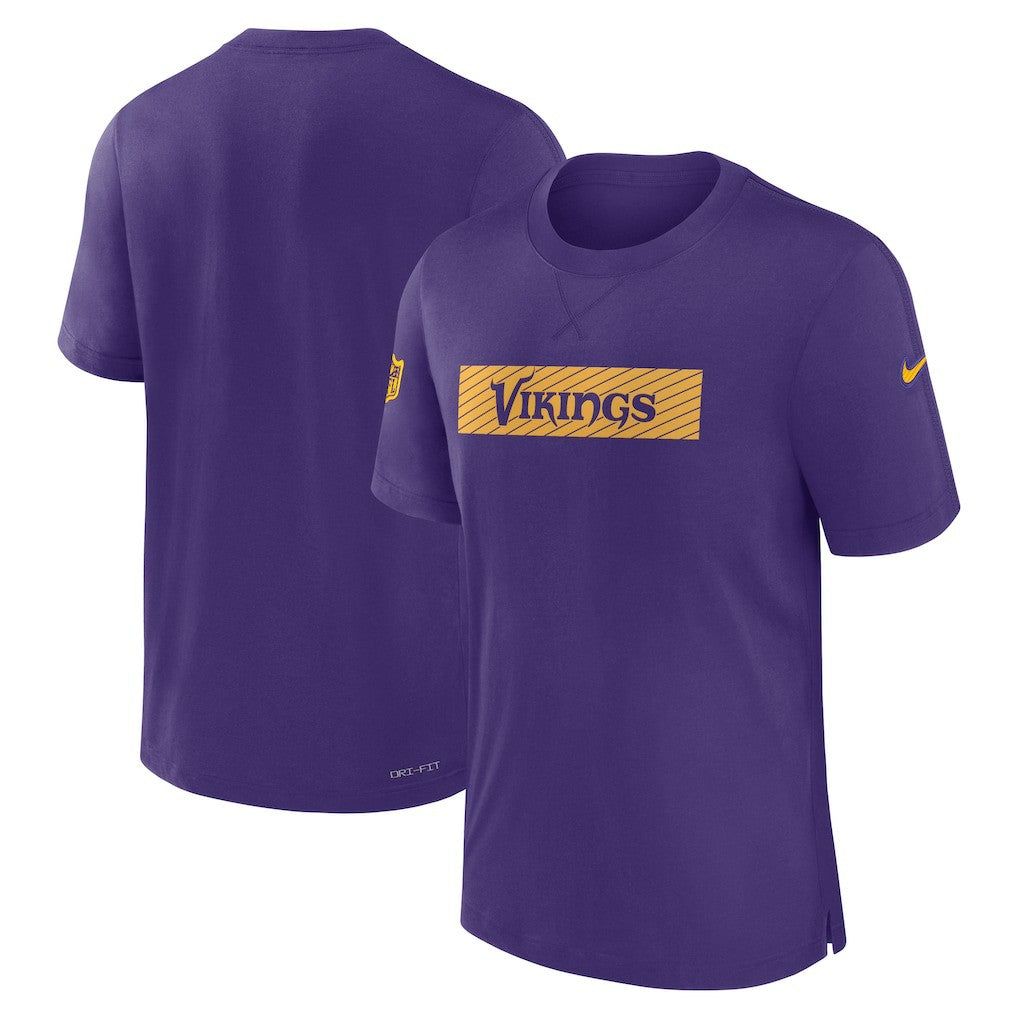Minnesota Vikings Sideline Player Performance T-Shirt - Purple | Nike online