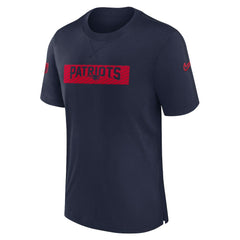 New England Patriots Sideline Player Performance T-Shirt - Navy | Nike online