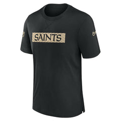New Orleans Saints Sideline Player Performance T-Shirt - Black | Nike sale