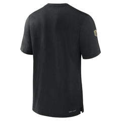 New Orleans Saints Sideline Player Performance T-Shirt - Black | Nike sale