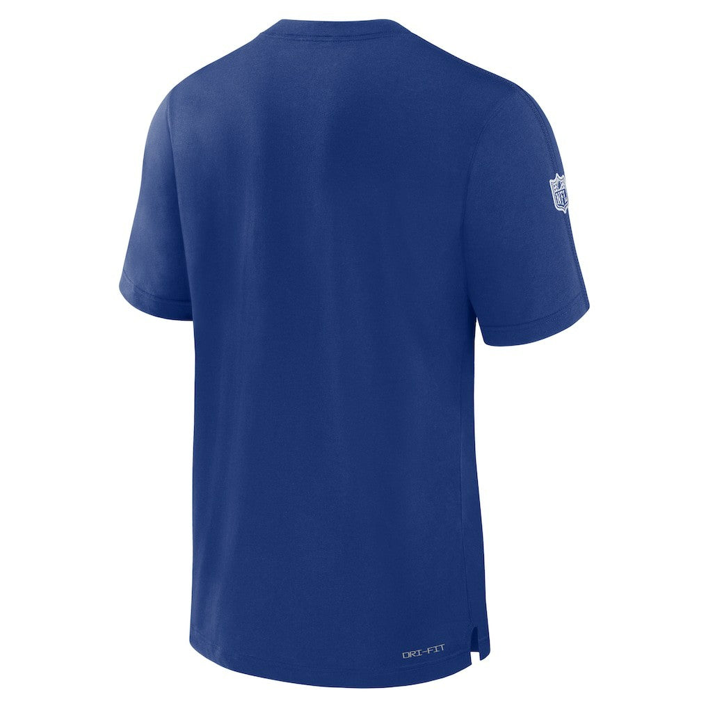 New York Giants Sideline Player Performance T-Shirt - Royal | Nike for sale