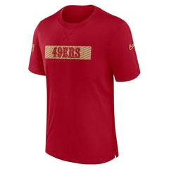 San Francisco 49ers Sideline Player Performance T-Shirt - Scarlet | Nike for sale