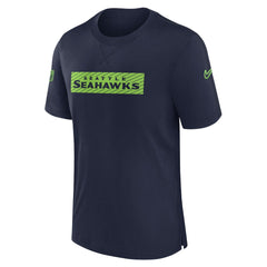 Seattle Seahawks Sideline Player Performance T-Shirt - College Navy | Nike cheap