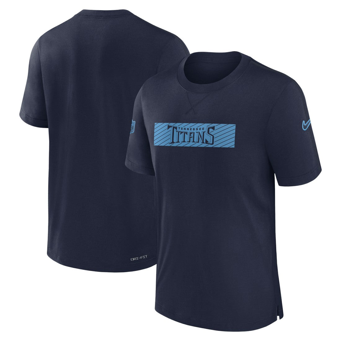 Tennessee Titans Sideline Player Performance T-Shirt - Navy | Nike discount
