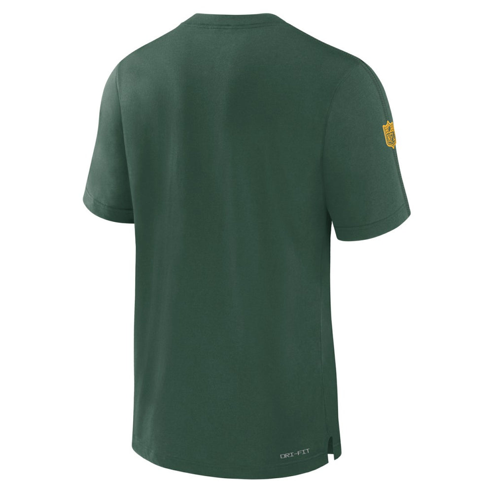 Green Bay Packers Sideline Player Performance T-Shirt - Green | Nike outlet