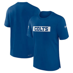 Indianapolis Colts Sideline Player Performance T-Shirt - Royal | Nike cheap