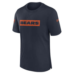 Chicago Bears Sideline Player Performance T-Shirt - Navy | Nike cheap