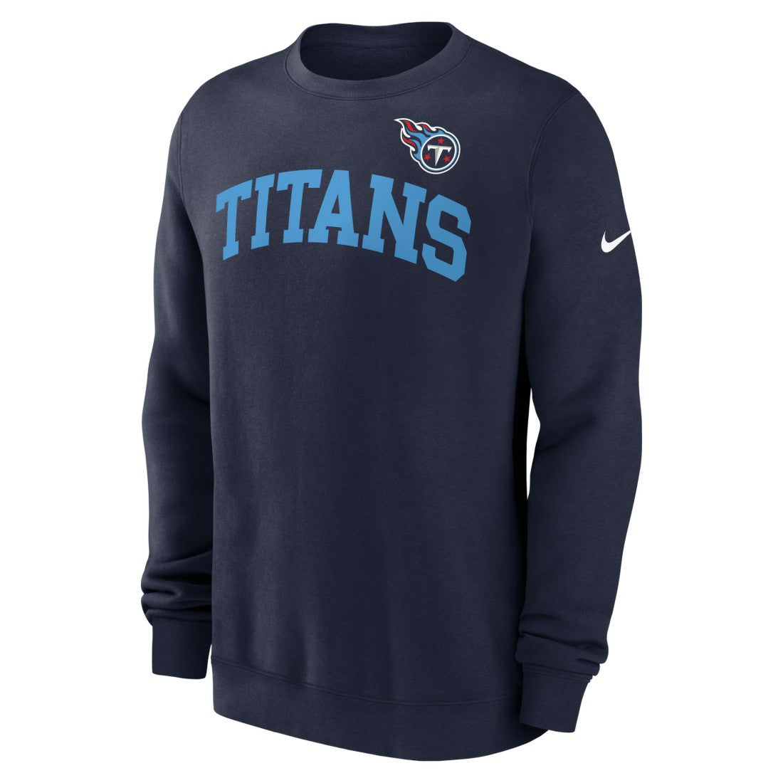 Tennessee Titans Club Pullover Sweatshirt - Navy | Nike on sale