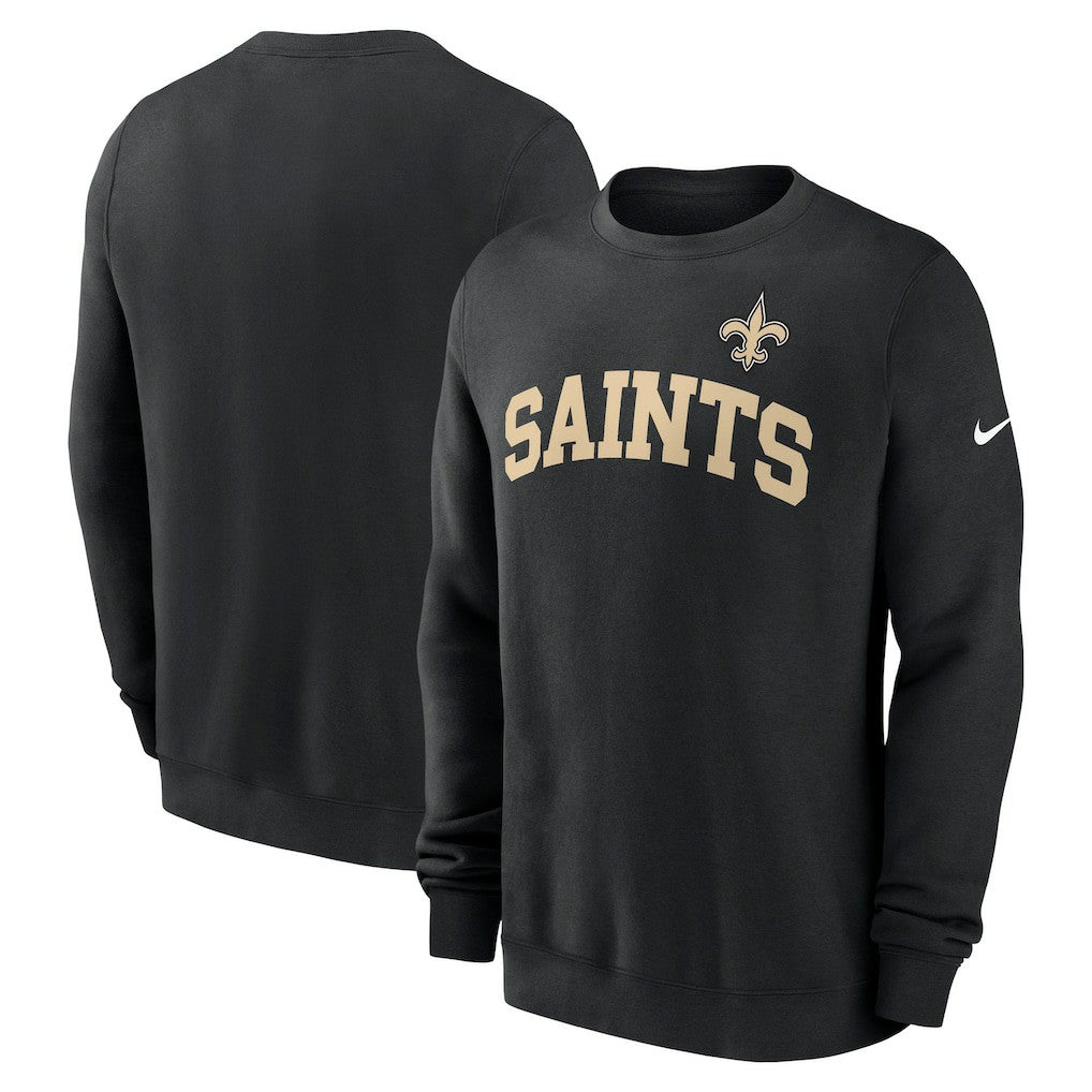 New Orleans Saints Club Pullover Sweatshirt - Black | Nike sale