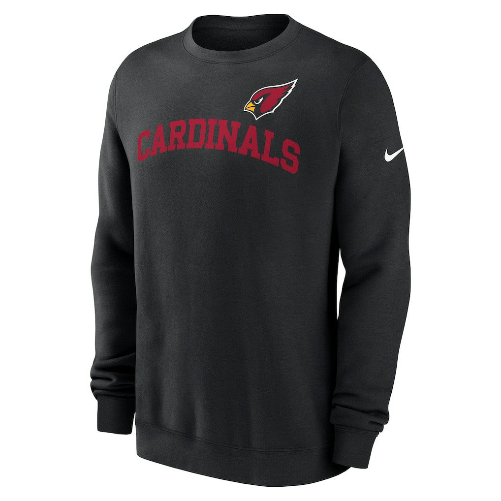 Arizona Cardinals Club Pullover Sweatshirt - Black | Nike for sale