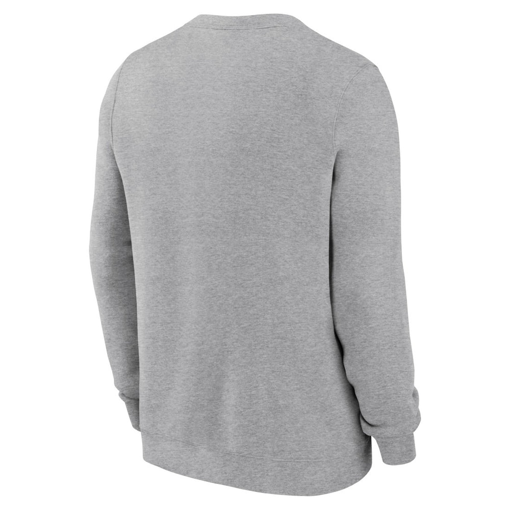 Denver Broncos Club Pullover Sweatshirt - Heather Gray | Nike outlet