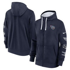 Tennessee Titans Primetime Club Full-Zip Hoodie - Navy | Nike cheap