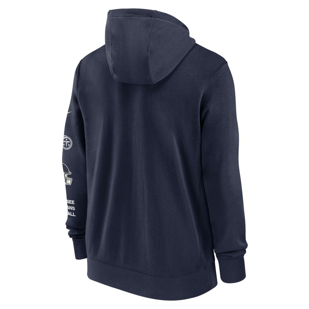 Tennessee Titans Primetime Club Full-Zip Hoodie - Navy | Nike cheap