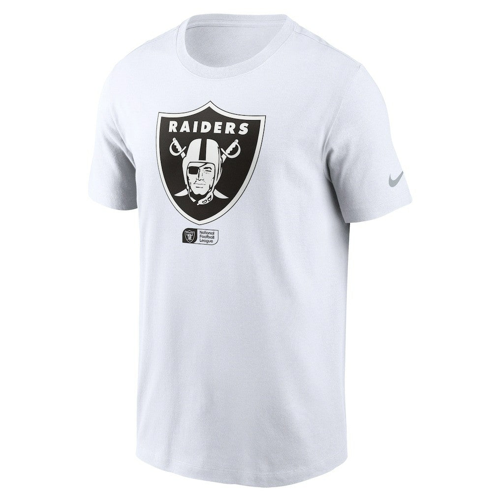 Las Vegas Raiders Faded Essential T-Shirt  - White | Nike outlet