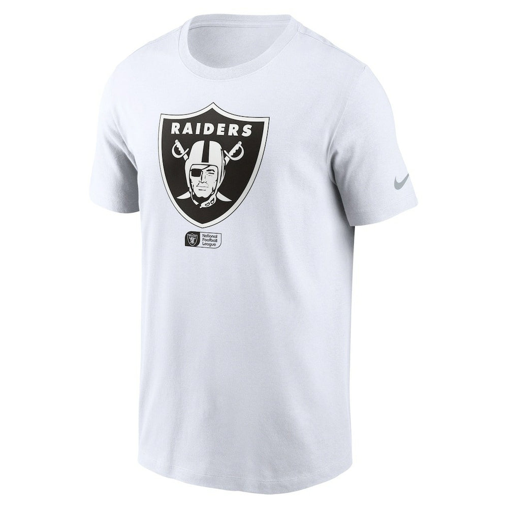 Las Vegas Raiders Faded Essential T-Shirt  - White | Nike outlet