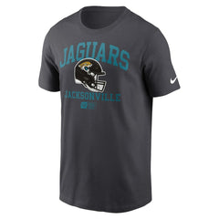 Jacksonville Jaguars Helmet Essential T-Shirt - Anthracite | Nike on sale