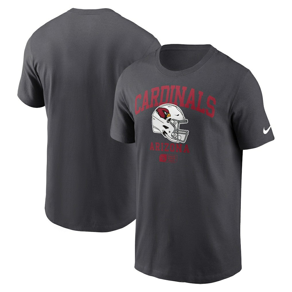 Arizona Cardinals Helmet Essential T-Shirt - Anthracite | Nike on sale