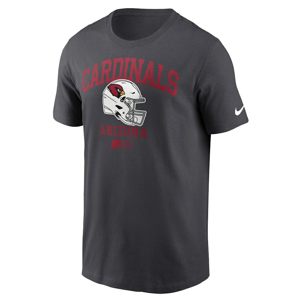 Arizona Cardinals Helmet Essential T-Shirt - Anthracite | Nike on sale