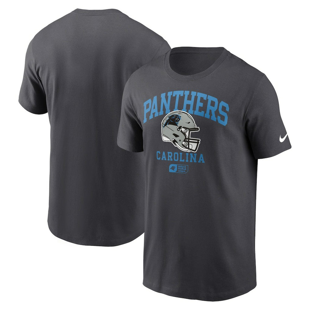 Carolina Panthers Helmet Essential T-Shirt - Anthracite | Nike sale