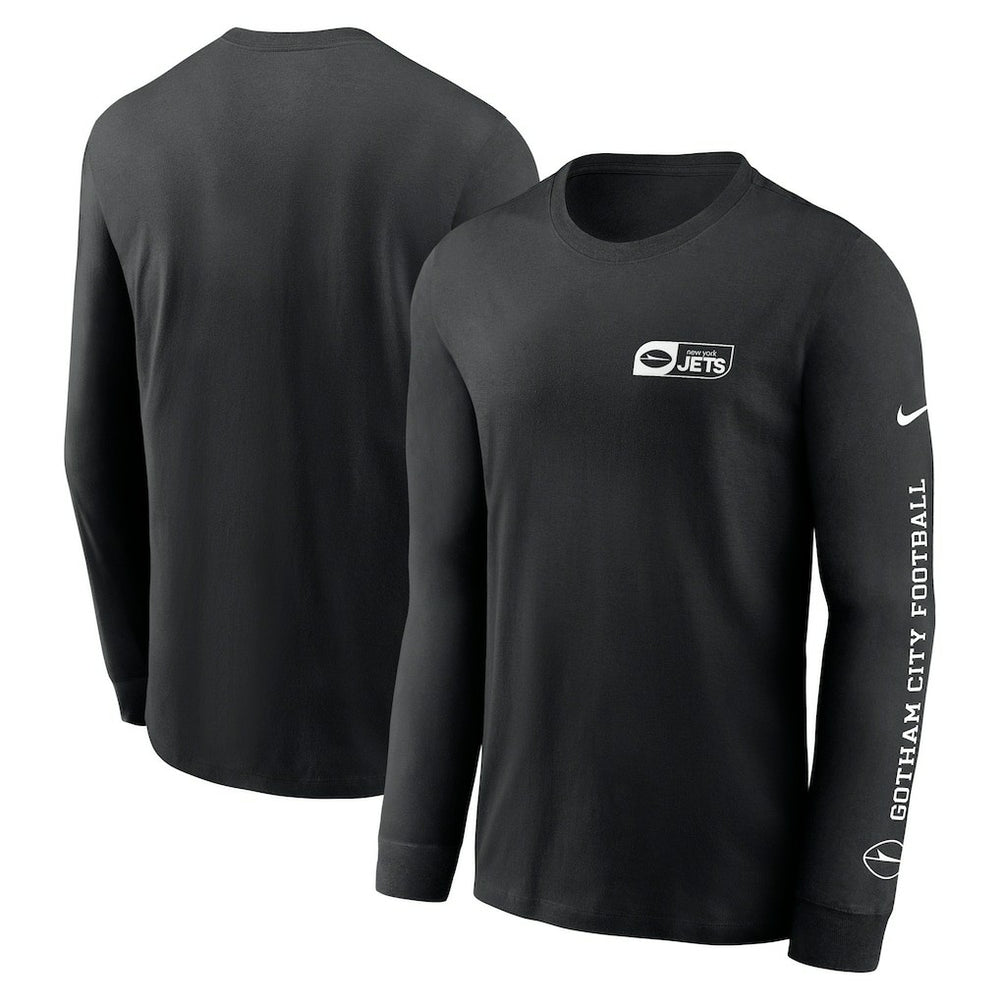 New York Jets All Out Long Sleeve T-Shirt - Black | Nike online