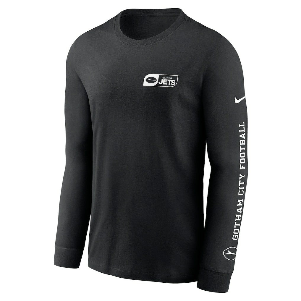 New York Jets All Out Long Sleeve T-Shirt - Black | Nike online