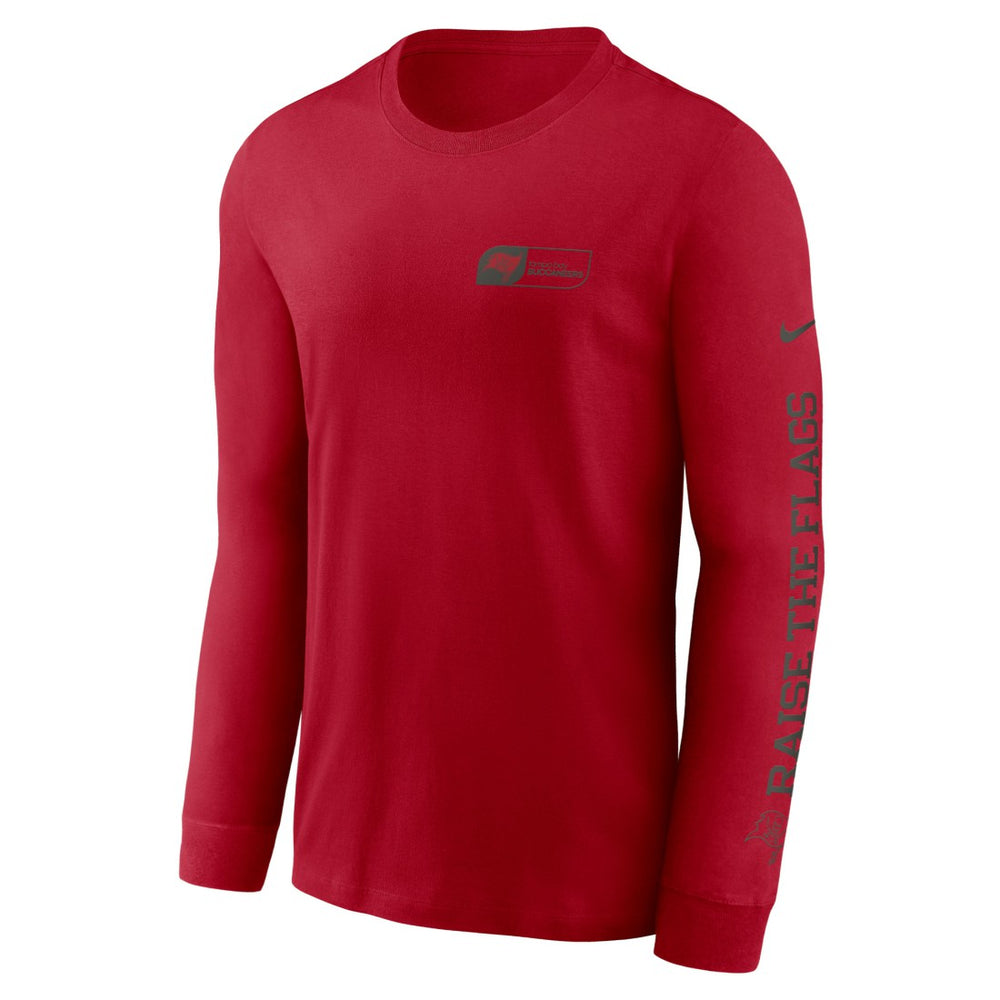 Tampa Bay Buccaneers All Out Long Sleeve T-Shirt - Red | Nike outlet