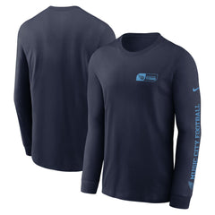 Tennessee Titans All Out Long Sleeve T-Shirt - Navy | Nike on sale