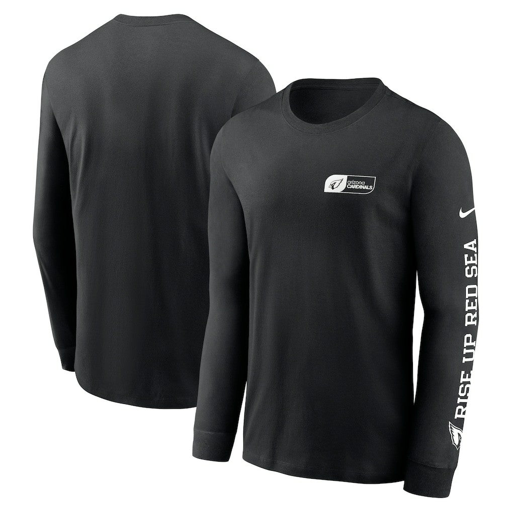 Arizona Cardinals All Out Long Sleeve T-Shirt - Black | Nike outlet