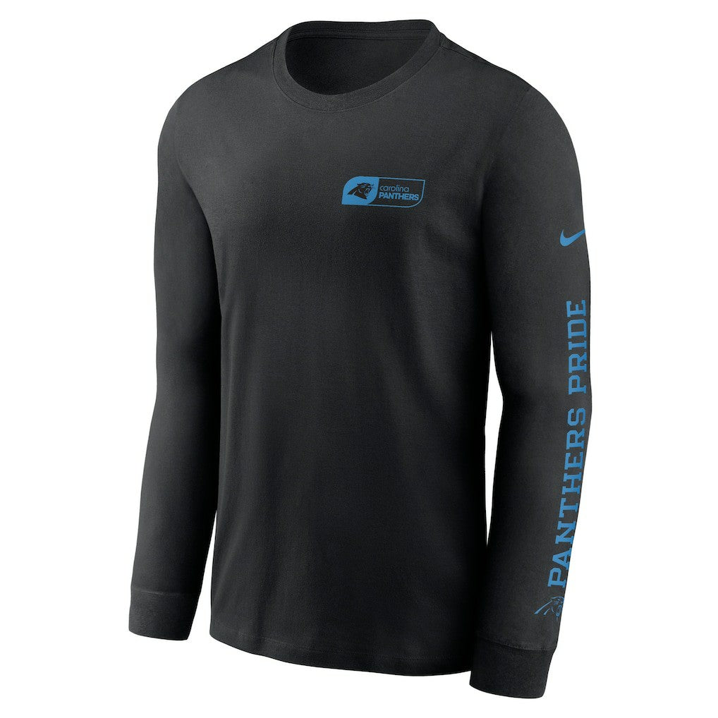 Carolina Panthers All Out Long Sleeve T-Shirt - Black | Nike cheap