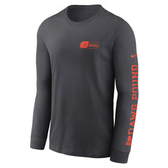 Cleveland Browns All Out Long Sleeve T-Shirt - Anthracite | Nike cheap