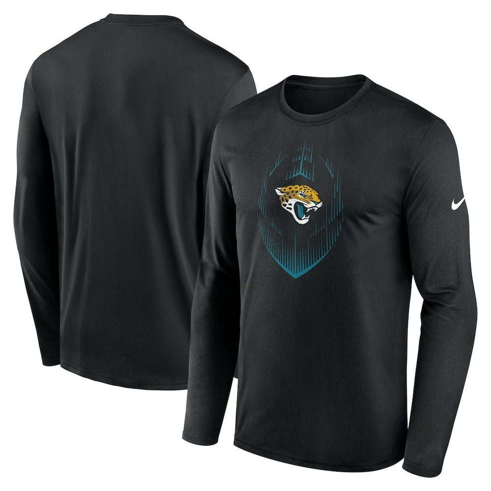 Jacksonville Jaguars Icon Legend Performance Long Sleeve T-Shirt - Black | Nike online