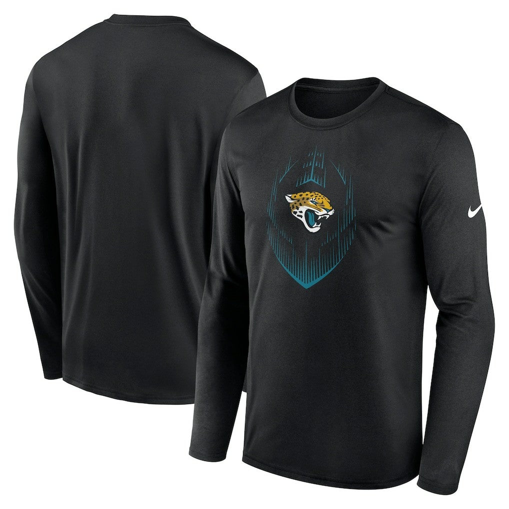 Jacksonville Jaguars Icon Legend Performance Long Sleeve T-Shirt - Black | Nike online