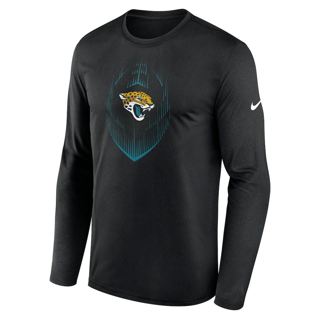 Jacksonville Jaguars Icon Legend Performance Long Sleeve T-Shirt - Black | Nike online