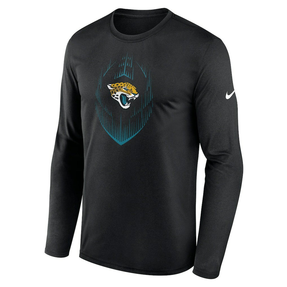 Jacksonville Jaguars Icon Legend Performance Long Sleeve T-Shirt - Black | Nike online