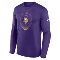 Minnesota Vikings Icon Legend Performance Long Sleeve T-Shirt - Purple | Nike sale