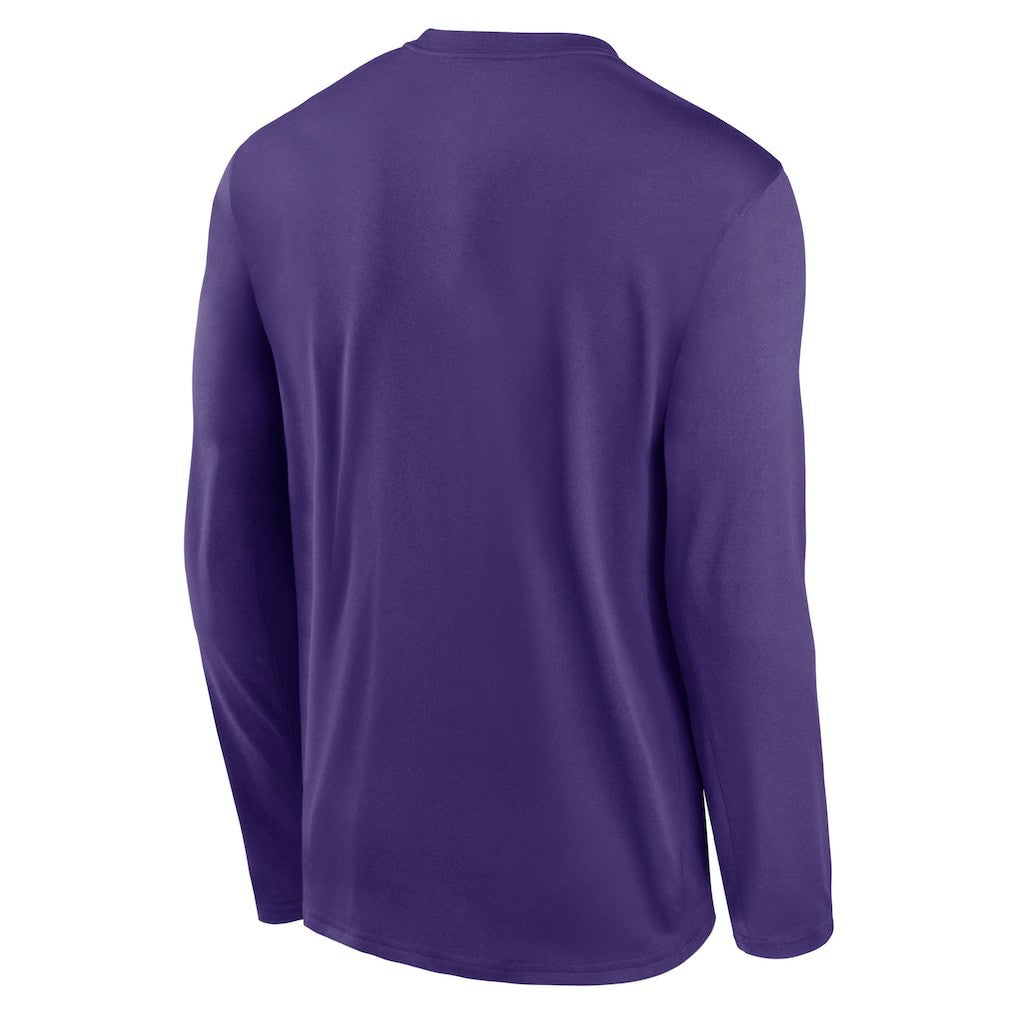Minnesota Vikings Icon Legend Performance Long Sleeve T-Shirt - Purple | Nike sale