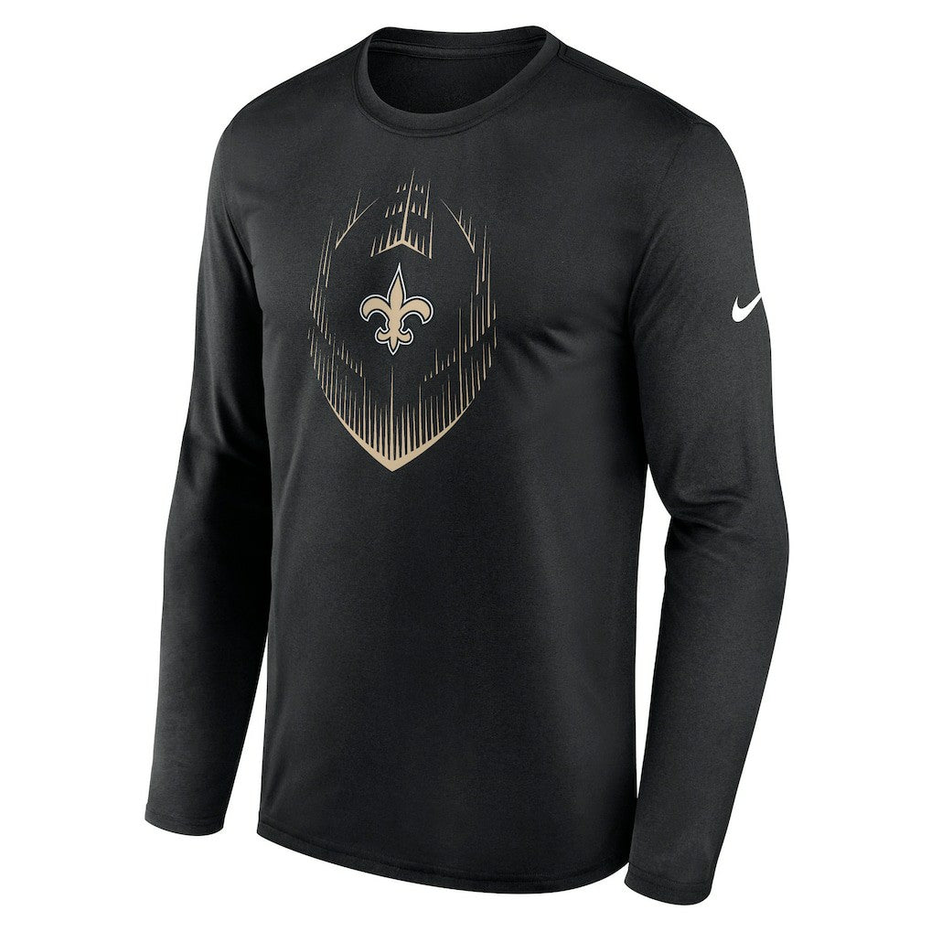 New Orleans Saints Icon Legend Performance Long Sleeve T-Shirt - Black | Nike online