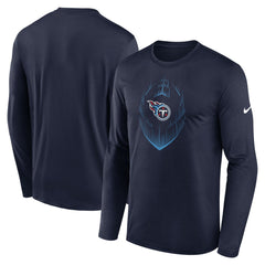 Tennessee Titans Icon Legend Performance Long Sleeve T-Shirt - Navy | Nike for sale