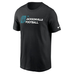 Jacksonville Jaguars Outline T-Shirt - Black | Nike outlet