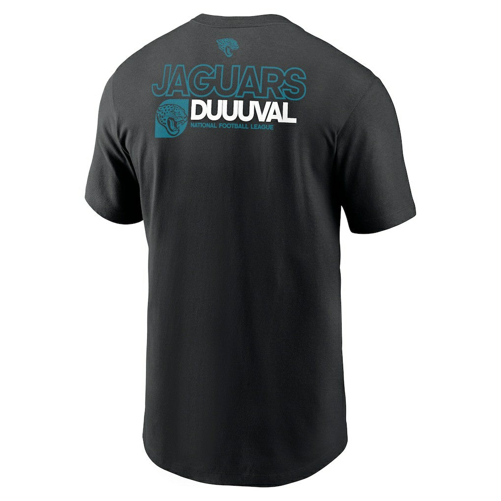 Jacksonville Jaguars Outline T-Shirt - Black | Nike outlet