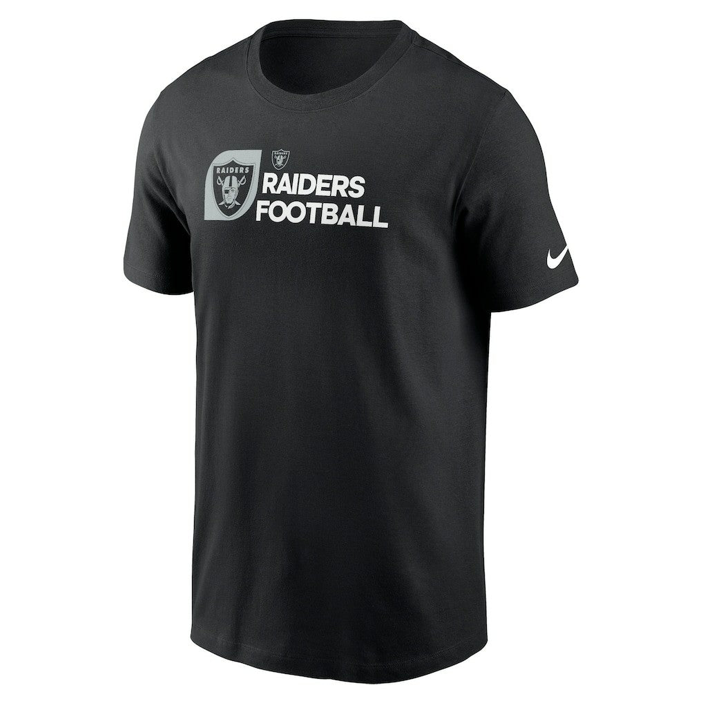 Las Vegas Raiders Outline T-Shirt - Black | Nike on sale