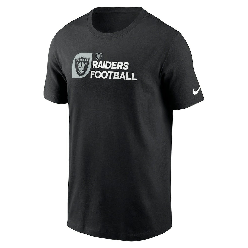 Las Vegas Raiders Outline T-Shirt - Black | Nike on sale
