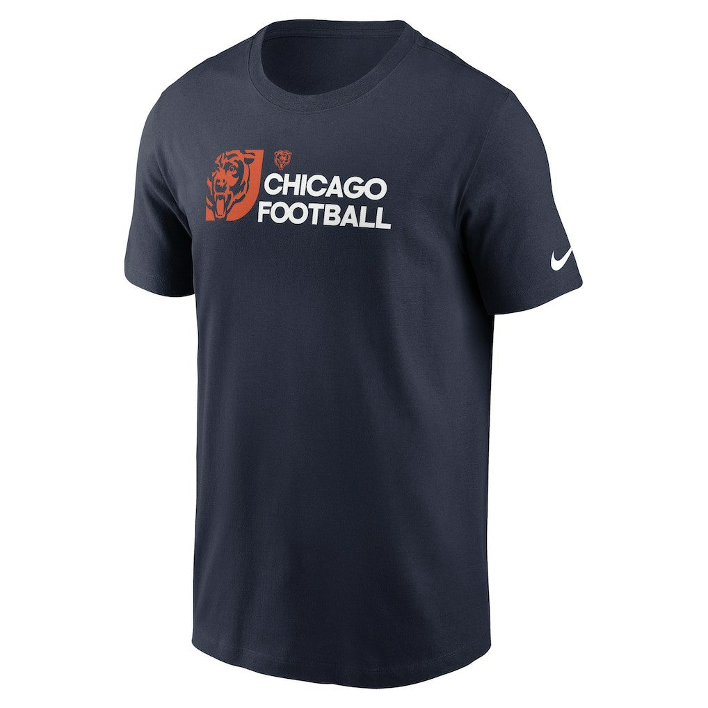 Chicago Bears Outline T-Shirt - Navy | Nike online