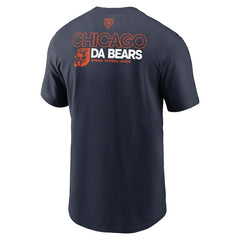 Chicago Bears Outline T-Shirt - Navy | Nike online