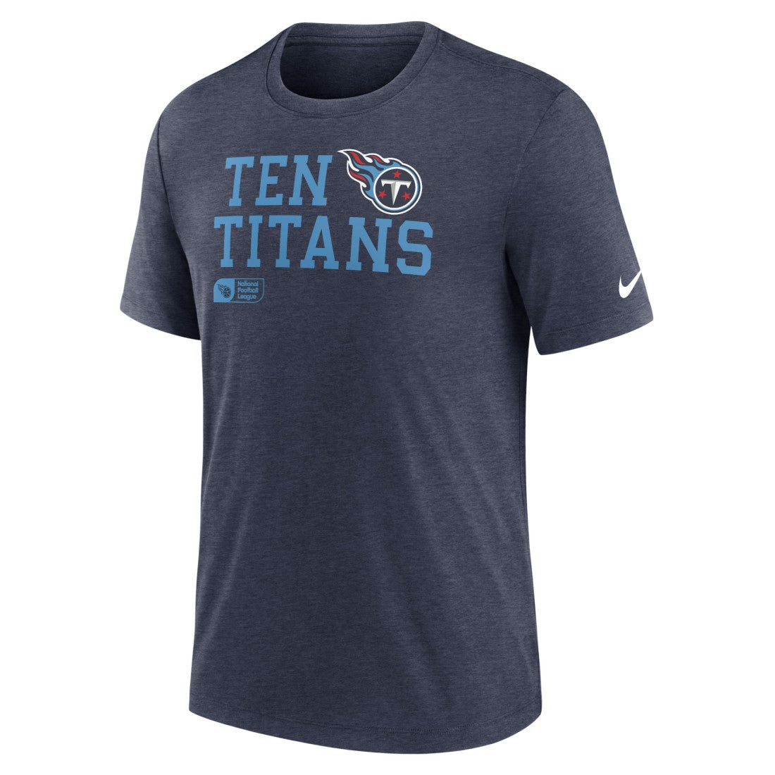 Tennessee Titans Overlap Lockup Tri-Blend T-Shirt - Navy | Nike on sale