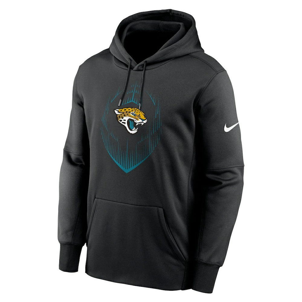 Jacksonville Jaguars Icon Performance Pullover Hoodie - Black | Nike on sale
