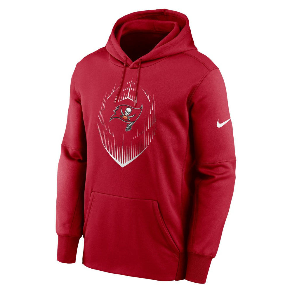 Tampa Bay Buccaneers Icon Performance Pullover Hoodie - Red | Nike online